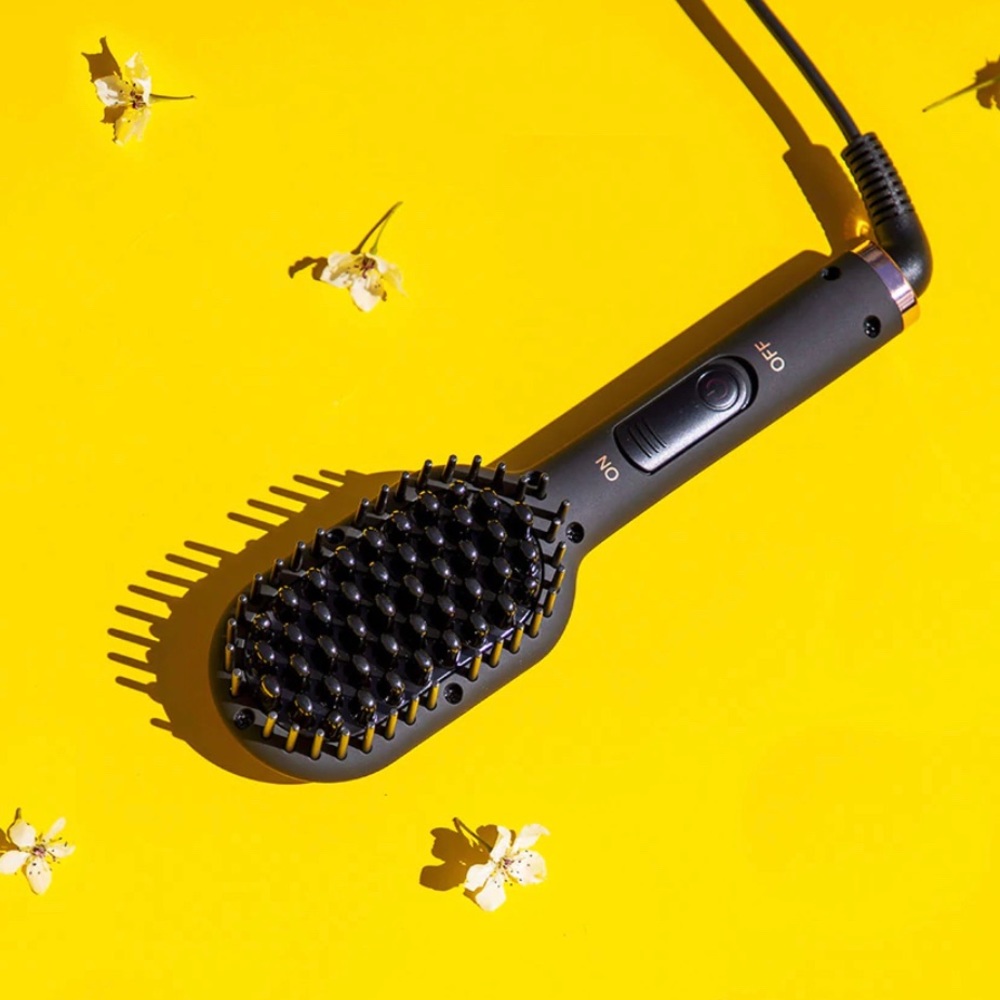 polished perfection mini straightening brush